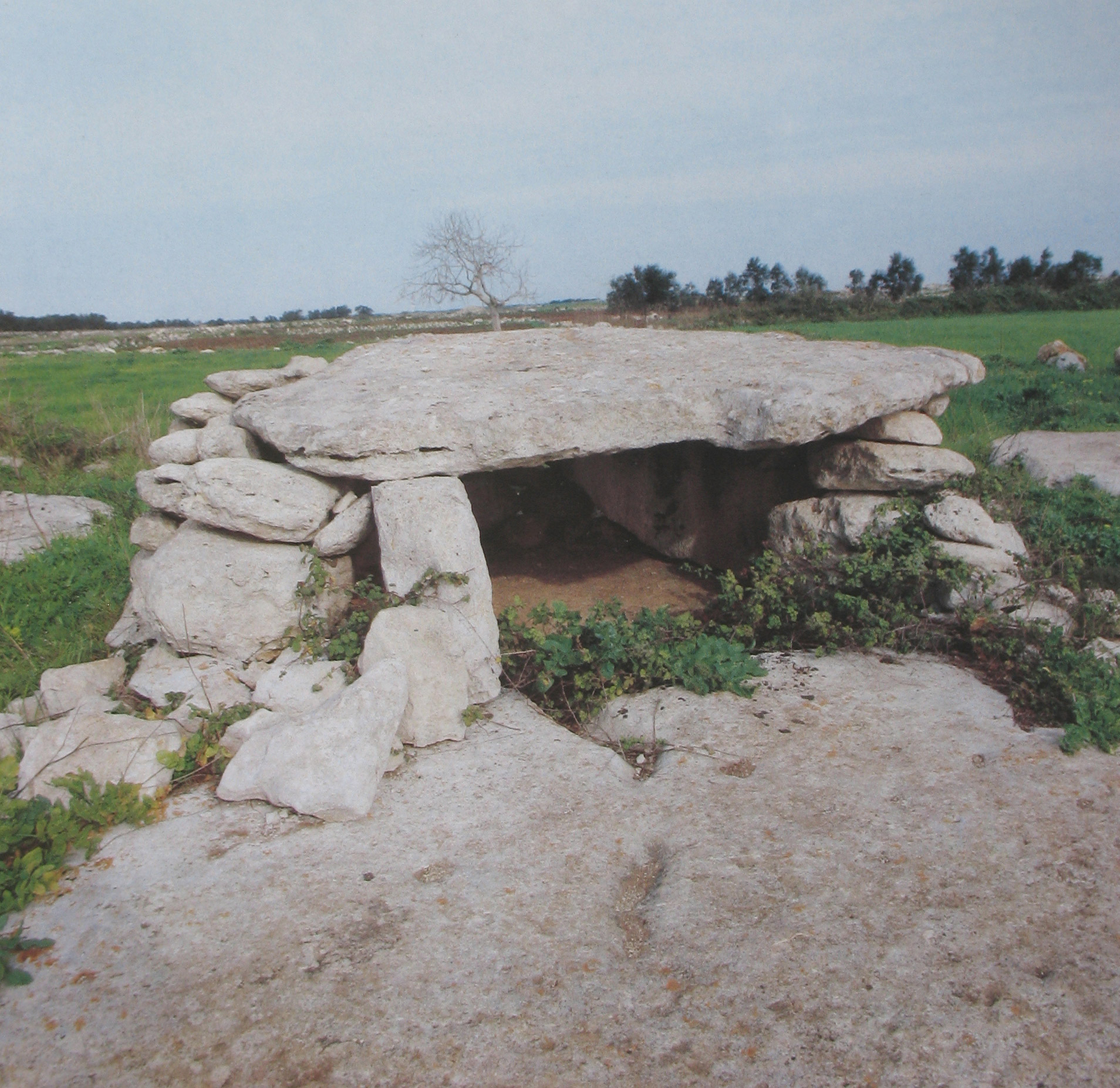 Dolmen Stabile o Quattromacine, II millennio a.C., Giurdignano, Lecce