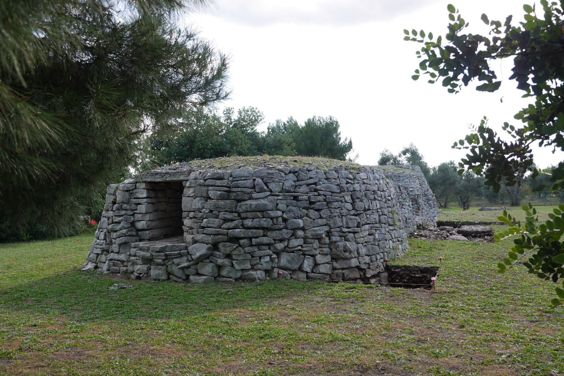 Dolmen San Silvestro, lato Nord.
